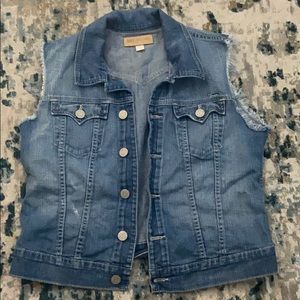 True religion denim vest